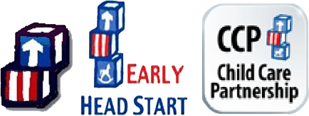 Head Start, Early Head Start, Child Care Partnership Logos